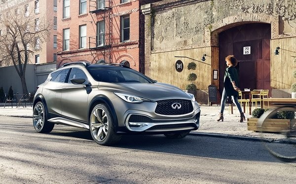 Les Infiniti QX30 et QX50 à New York